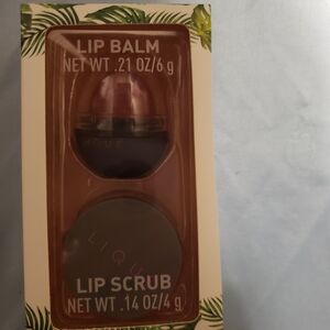 Red Lip Balm & Scrub Set